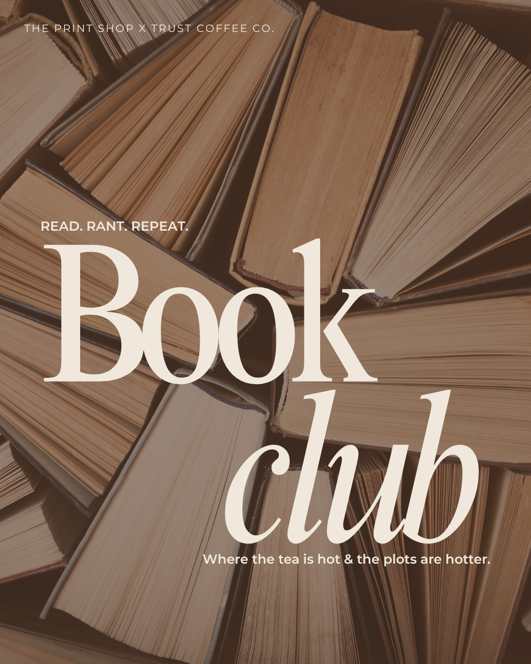 WELCOME TO BOOK CLUB