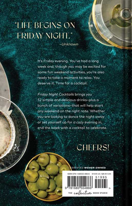 Simon & Schuster - Friday Night Cocktails by A.J. Dean: Hardcover; 152 pages / English