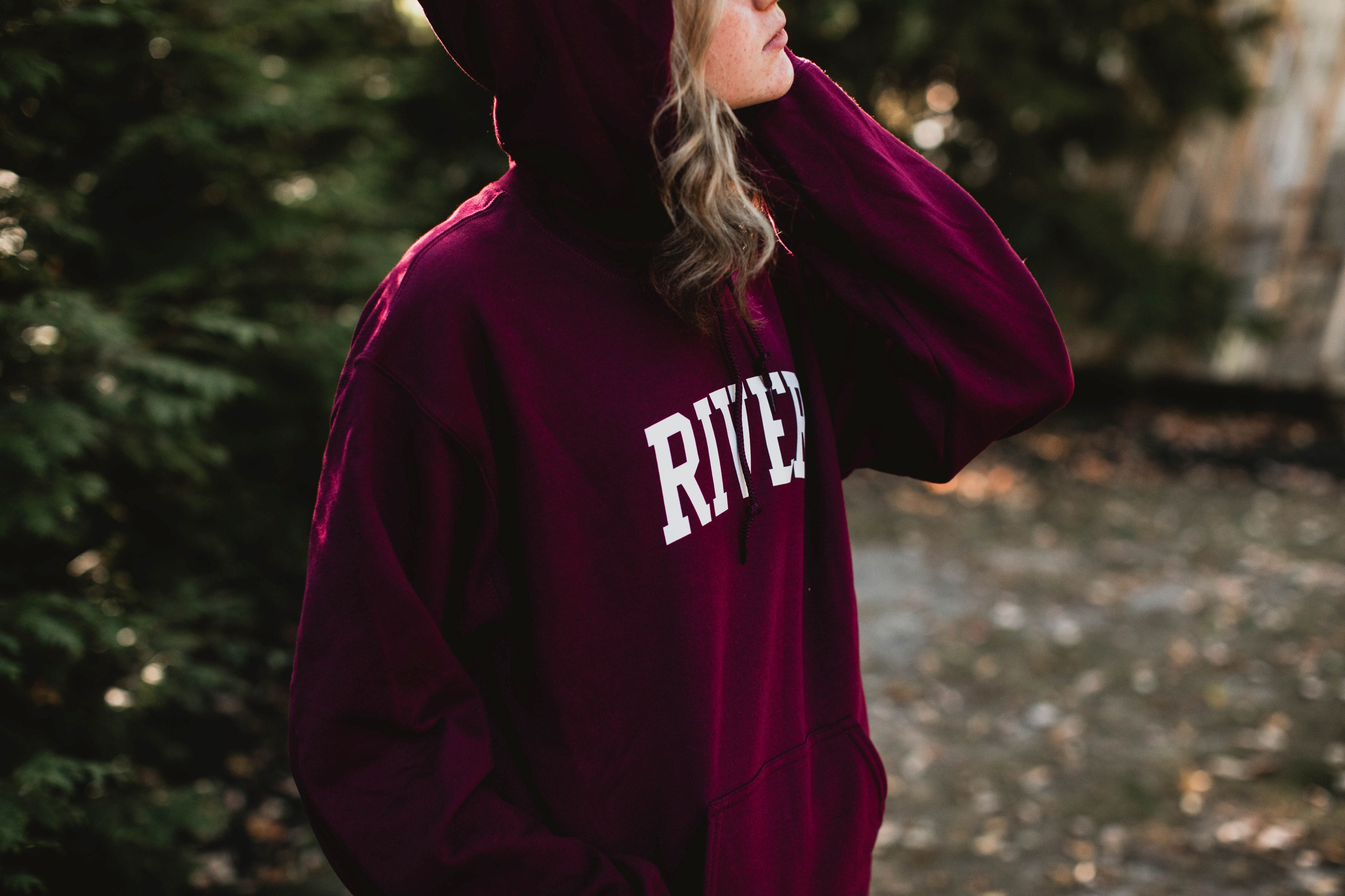 Rocky River Varsity Maroon Hoodie