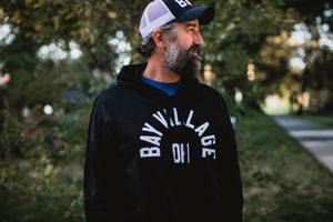 LOVE LOCAL APPAREL X THE PRINT SHOP Black Hoodie