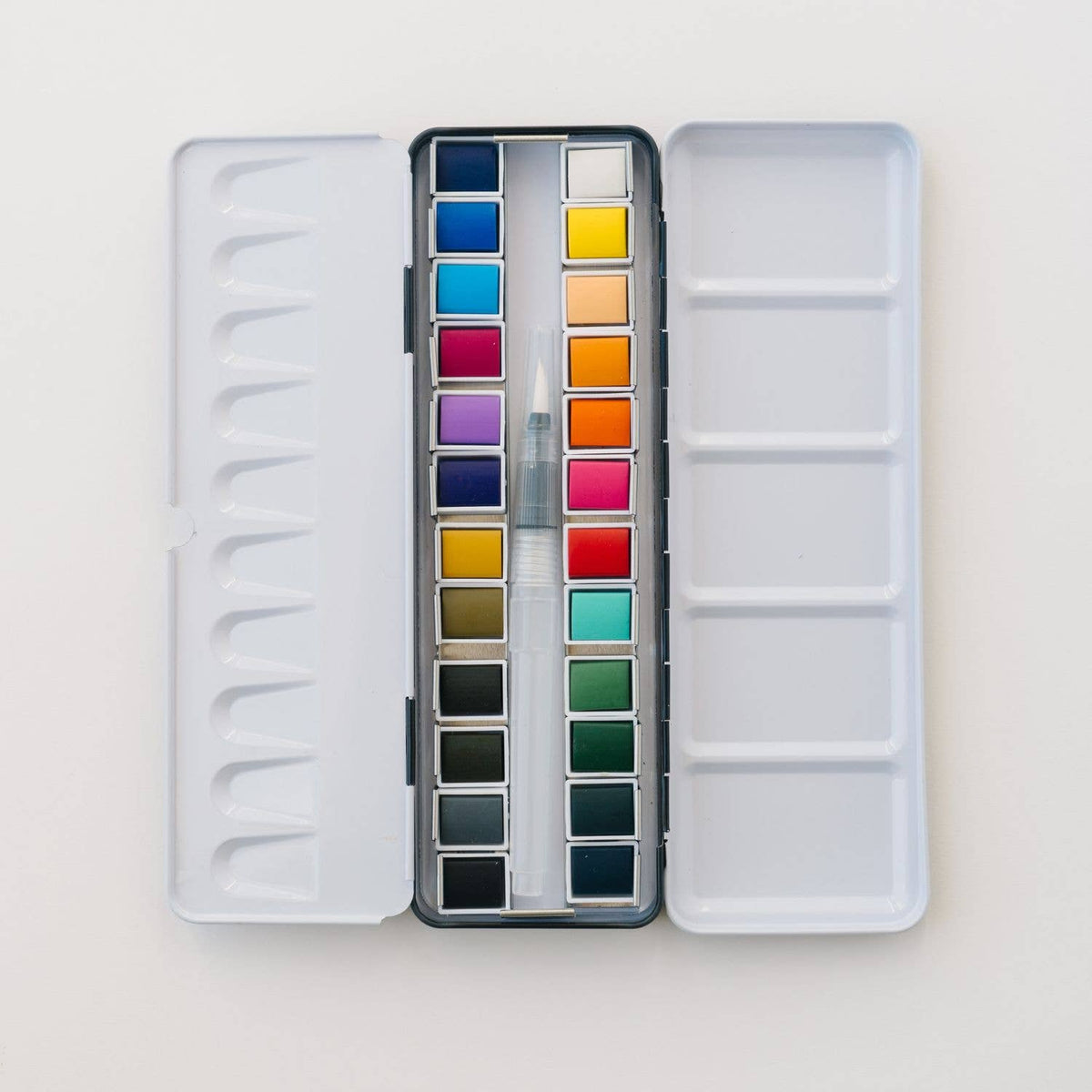 24 Color Watercolor Paint Palette – The Print Shop Home + Gift