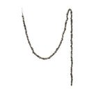 72"L x 3/4"H Foam Ball Garland with Glitter, Champagne Finish